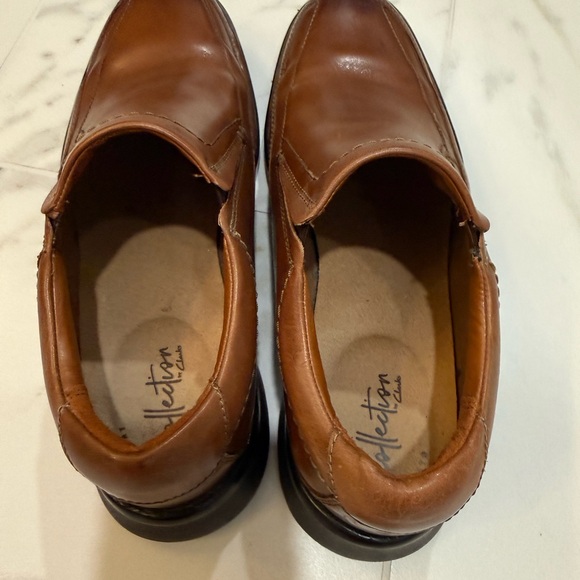 Clark’s Men’s Comfort Collection Brown Slip on Loafer Size 11 - Picture 5 of 8